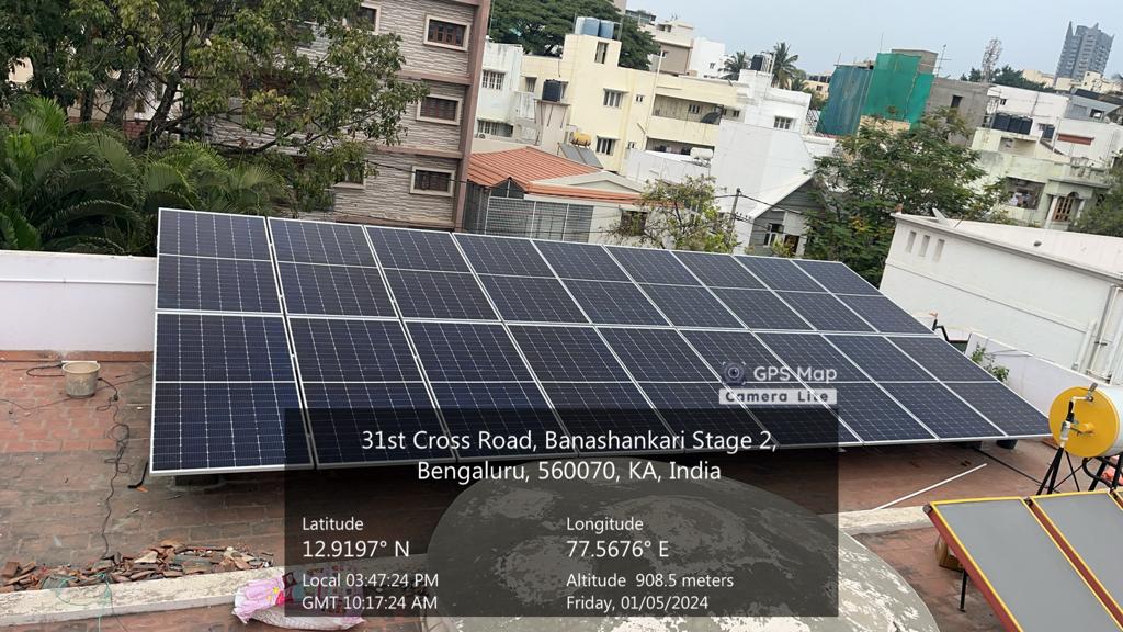 Smidzest solar rooftop solution